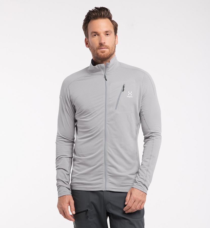 Haglöfs Mens L.I.M Mid Layer Grey New Zealand 75413GKZI